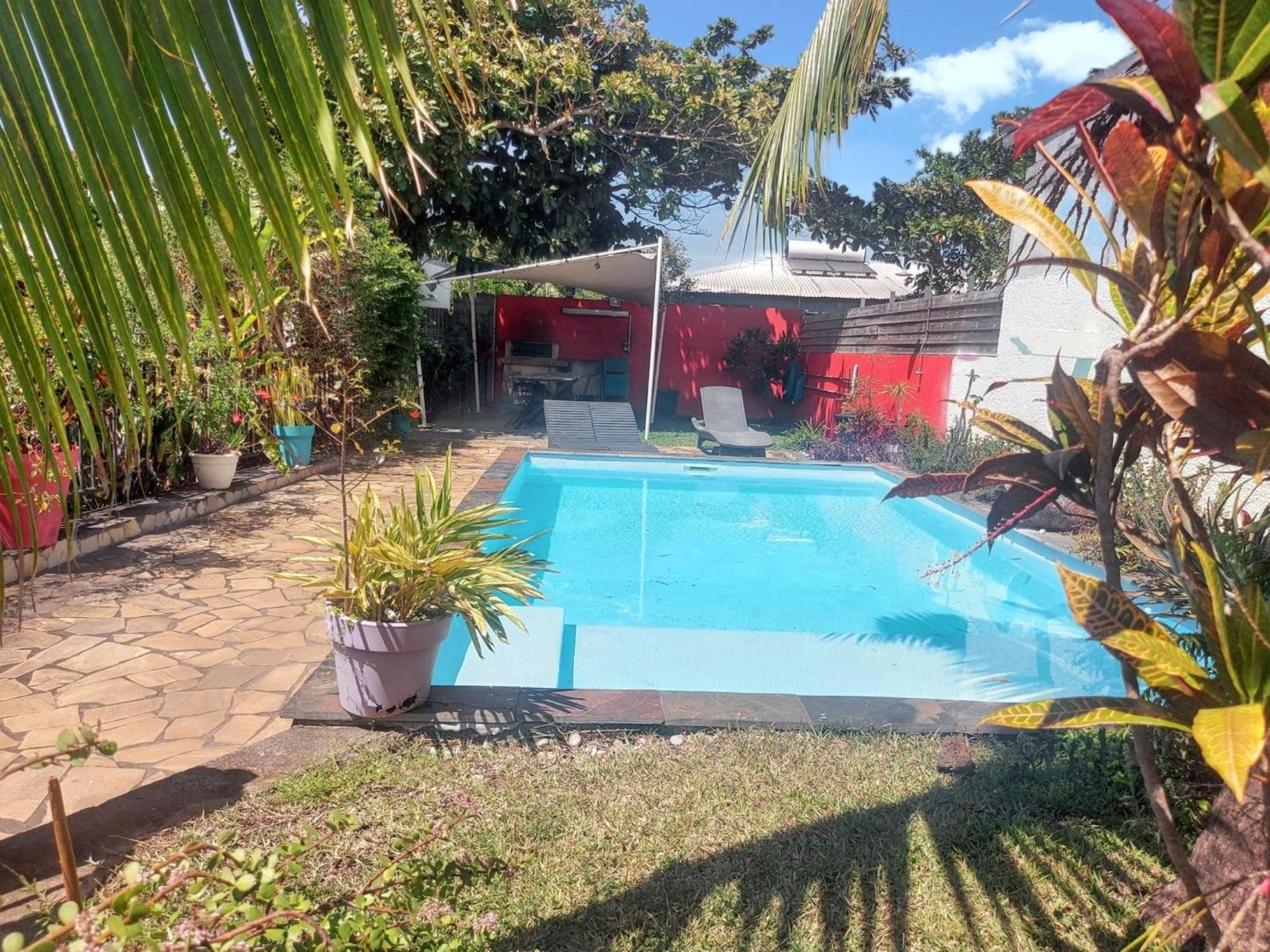 Maison d'une chambre avec piscine partagee jardin amenage et wifi a Ravine des Cabris a 7 km de la plage Extérieur photo